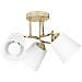 AJE-EMILY 3P GD illuminazione da soffitto E27 120 W - Foto miniatura 1