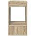 Tavolino Rovere Sonoma 30 x 30 x 56 cm Legno multistrato - Foto miniatura 5