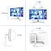 Evnia 5000 27M2N5201P / 00 Monitor PC 68,6 cm (27") 1920 x 1080 Pixel Full HD LCD Bianco - Foto miniatura 11