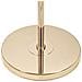 Lampada Da Terra Slim Rosa Con Piume Rosa E Stelo Oro Scultoree - Foto miniatura 5