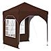 Tenda per feste a pop-up 192 x 192 x 245 cm Marrone - Foto miniatura 1