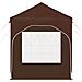 Tenda per feste a pop-up 192 x 192 x 245 cm Marrone - Foto miniatura 7