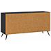 Mobile TV Nero 102 x 34,5 x 50 cm Legno ingegnerizzato - Foto miniatura 6