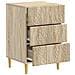 Comodino Rovere Sonoma 43 x 39,5 x 66,5 cm Legno ingegnerizzato - Foto miniatura 2