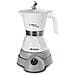 Moka Aroma Elettrica 1358/10 Potenza 400 Watt Adattatore per 2 o 4 Tazze Base Cordless Mantenimento Temperatura per 30 Minuti Colore Bianca - Foto miniatura 1