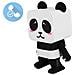 Stereo Bluetooth Dancing Panda Senza Fili Microfono Kit Mani Libere Musica - Mob - Foto miniatura 3
