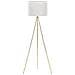 Lampada Da Pavimento Moderna Color Oro E Bianco Vistula - Foto miniatura 13