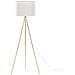 Lampada Da Pavimento Moderna Color Oro E Bianco Vistula - Foto miniatura 16