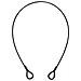 Steel Rope (sc) 600x3mm Black With Thimbles - Foto miniatura 1