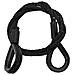 Steel Rope (sc) 600x3mm Black With Thimbles - Foto miniatura 2