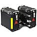 Coppia Valigie Laterali Moto Alluminio 2x30l Nero - Foto miniatura 1