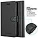 Custodia Compatibile Con Cubot J3 In Nero Carbone - Coperchio Protettiva Con Chiusura Magnetica, Funzione Stand E Tasca Per Le Carte - Foto miniatura 7