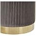 Set Di 2 Pouf Portaoggetti Grigio Miramar - Foto miniatura 9