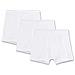 Ragazzi Pantaloncini 3er Pack - Pantaloni, Mutande, Cotone Organico, 104-176, bianco - Bianco, 128 (6-7 Anni)  - Foto miniatura 1
