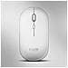 Mouse Wireless Professionale, Mouse A Due Modalità Ergonomico Bluetooth 5.0, Anti Interferenza 1600dpi, Ricaricabile Senza Fili, Design Mozzafiato (silver)  - Foto miniatura 1
