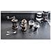 Giudice Jdg32 A Doppia Parete In Vetro Impilabile Tazze Di Caff Con La Maniglia Set Di 2 Vacuum Hollow Sealed 200ml Della Tazza Di Caff Fatto A Mano Resistente Al Calore Lavastoviglie 200ml Della Tazza Di Caff - Foto miniatura 3