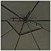 Gazebo 3x3x2,7 m Grigio Talpa 160 g / m² - Foto miniatura 3