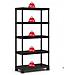 Keter Rack, Tribac, 5 Ripiani, 90 Cm, Nero - Foto miniatura 2