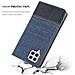 Custodia Compatibile Con Samsung Galaxy A22 4g / M22 / M32 4g In Blu Scuro Nero - Coperchio Protettiva Con Chiusura Magnetica, Funzione Stand E Tasca Per Le Carte - Foto miniatura 8