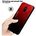 Custodia Compatibile Con Samsung Galaxy A8 2018 In Rosso - Nero - Coperchio Protettivo Bicolore In Vetro Temperato E Silicone Tpu - Foto miniatura 6