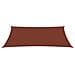 Parasole a Vela Oxford Rettangolare 5x8 m Terracotta - Foto miniatura 4