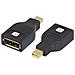 Adattatore Displayport F / mini Displayport M (thunderbolt) 4k Nero - Foto miniatura 1