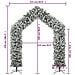 Albero Di Natale Ad Arco Innevato 270 Cm - Foto miniatura 6