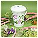 Tisaniera In Porcellana Fiorita 250ml + Tisana Magia Di Natale - Foto miniatura 1