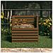 Compostiera Miele 80x80x78 cm in Legno Massello di Pino - Foto miniatura 3
