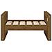 Cuccia Per Cani Miele 55,5x45,5x28 Cm Legno Massello Di Pino - Foto miniatura 7