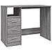 Scrivania Cassetti Grigio Sonoma 102x50x76 Cm Legno Multistrato - Foto miniatura 2