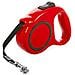 Guinzaglio Automatico Per Cani Fino A 15kg Con Chiusura A Nastro - Rosso - Foto miniatura 1