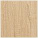 Mobile Porta Dischi Rovere Sonoma 85x38x48 Cm Legno Multistrato - Foto miniatura 7