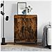 Credenza Rovere Fumo 69,5x34x90 Cm In Legno Multistrato - Foto miniatura 1