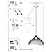 Lampada A Sospensione Umb Nero Sl. 0665 - Industriale Lampade A Sospensione Nero 125x40x40 Cm - Foto miniatura 5