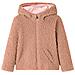 Giacca Con Cappuccio Da Bambina Pelliccia Sintetica Teddy Cognac 140 - Foto miniatura 1