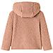 Giacca Con Cappuccio Da Bambina Pelliccia Sintetica Teddy Cognac 140 - Foto miniatura 2