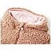 Giacca Con Cappuccio Da Bambina Pelliccia Sintetica Teddy Cognac 140 - Foto miniatura 3
