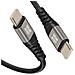 Cavo Usb-c / Usb-c Power Delivery 60w Quick Charge 4.0 1 Metro E 20, Nero - Foto miniatura 1