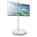 Supporto A Pavimento Trolley Tv Lcd /led /plasma 32-70'' Bianco - Foto miniatura 1