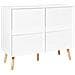 Cassettiera A 6 Cassetti Bianco Newark Iii - Foto miniatura 5