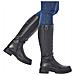 Black Casual Closed Ladies' Boots Stivali Pelle Sintetica Scarpe Donna Nero Eu 39, Y3154-00 - Foto miniatura 2