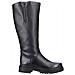 Black Casual Closed Ladies' Boots Stivali Pelle Sintetica Scarpe Donna Nero Eu 39, Y3154-00 - Foto miniatura 3