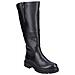 Black Casual Closed Ladies' Boots Stivali Pelle Sintetica Scarpe Donna Nero Eu 39, Y3154-00 - Foto miniatura 1