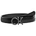 Re-lo Mix Belt 20mm Cintura Pelle Accessori Donna Nero Eu 90, K60k610980 Bax - Foto miniatura 1