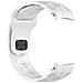 Cinturino In Silicone Per Galaxy Watch6/5/4 White - Foto miniatura 2