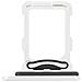 Carrellino Scheda Sim Per Iphone 16 Pro / 16 Pro Max Slot Nano Sim - Foto miniatura 3