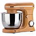 Planetaria Impastatrice Kr250 Per Pasticceria, Potenza 1500 W, 10 Velocità, Ciotola Acciaio Inox Da 5 Litri, 3 Accessori, Coperchio Trasparente, Colore Arancione Opaco - Foto miniatura 2