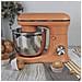 Planetaria Impastatrice Kr250 Per Pasticceria, Potenza 1500 W, 10 Velocità, Ciotola Acciaio Inox Da 5 Litri, 3 Accessori, Coperchio Trasparente, Colore Arancione Opaco - Foto miniatura 7