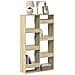 Libreria Rovere Sonoma 100x33x175 Cm In Legno Multistrato - Foto miniatura 1